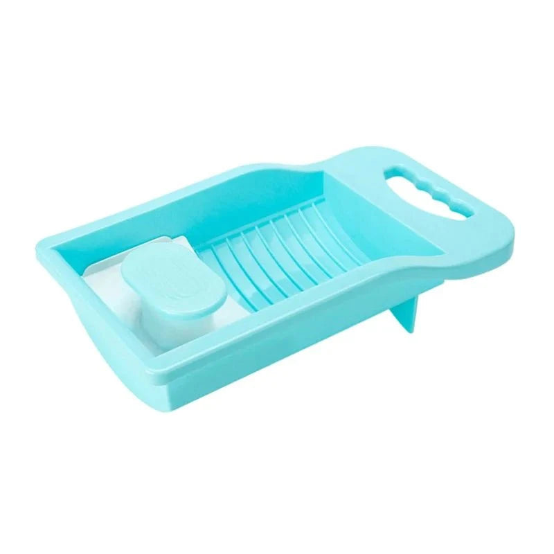 Washboard for Clothes, Anti Slip Washing Board for Hand Washing Clothes and Socks, Plastic Laundry Washboard_10