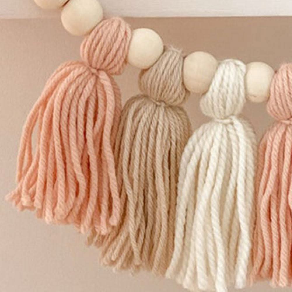 Fairy Lights with Wooden Beads, Bedroom Fairy Lights for Nursery Decoration, String Lights for Ambient Lighting_04