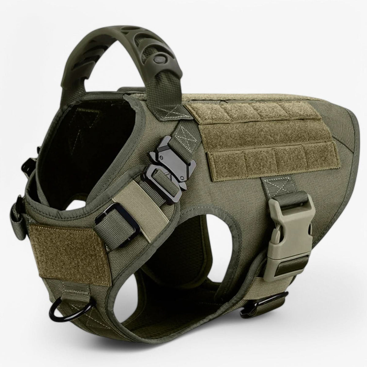 Tactical Dog Harness with Handle, Escape Proof Dog Harness for Small and Large Dogs, Padded Reflective Dog Vest_06