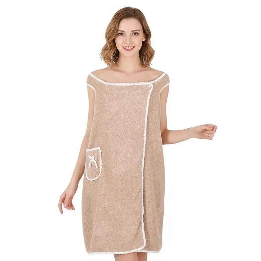 Beach Towel Wrap for Women, Quick Drying Bath Towel for Spa and Travel, Gym Towel 135 x 80 cm_03