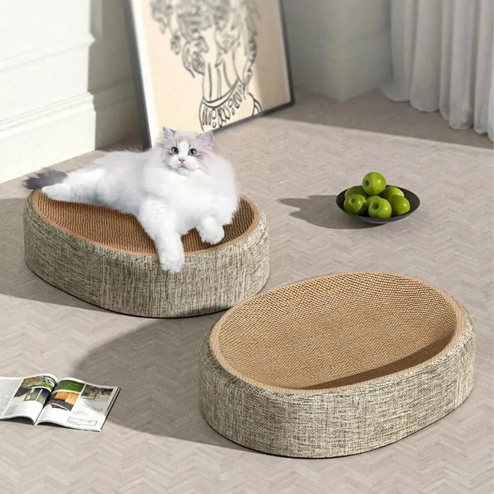 Cat Scratcher Bed, Woven Sisal Cat Scratching Mat