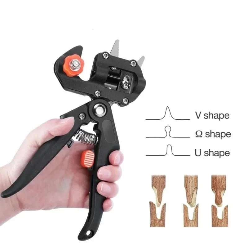 Grafting Tool with 3 Blades, Fruit Tree Grafting Tool, Garden Cutter for Vines and Shrubs, Ergonomic Tool for Grafting_02