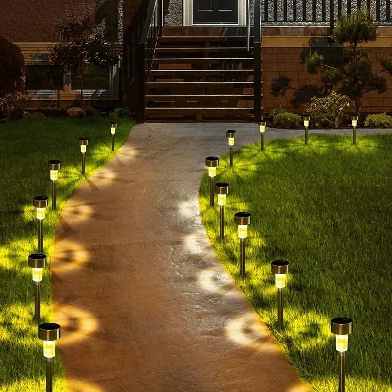 Solar Garden Lights 8 to 20 Pack, Outdoor Solar Lights with Dusk Sensor