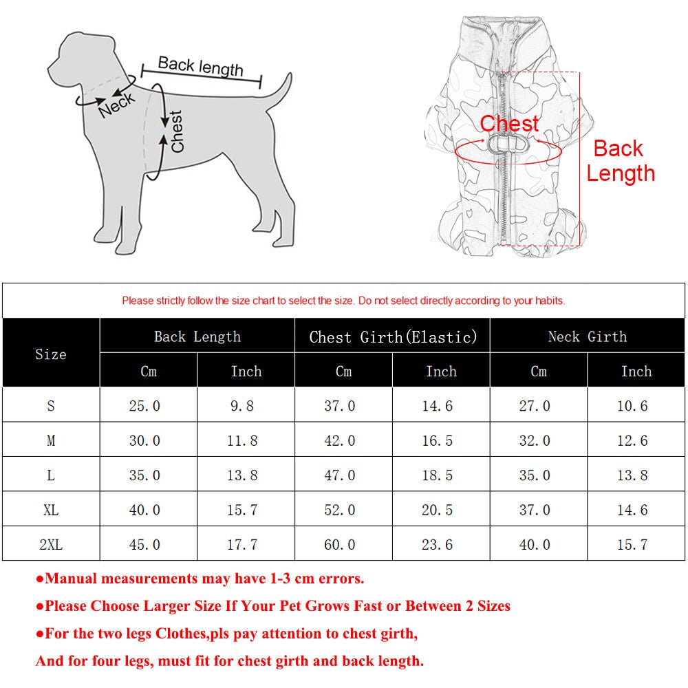 Dog Coat for Winter, Warm Winter Jacket for Dogs with Reflective Stripes, Water Repellent Dog Raincoat, Dog Clothes_16