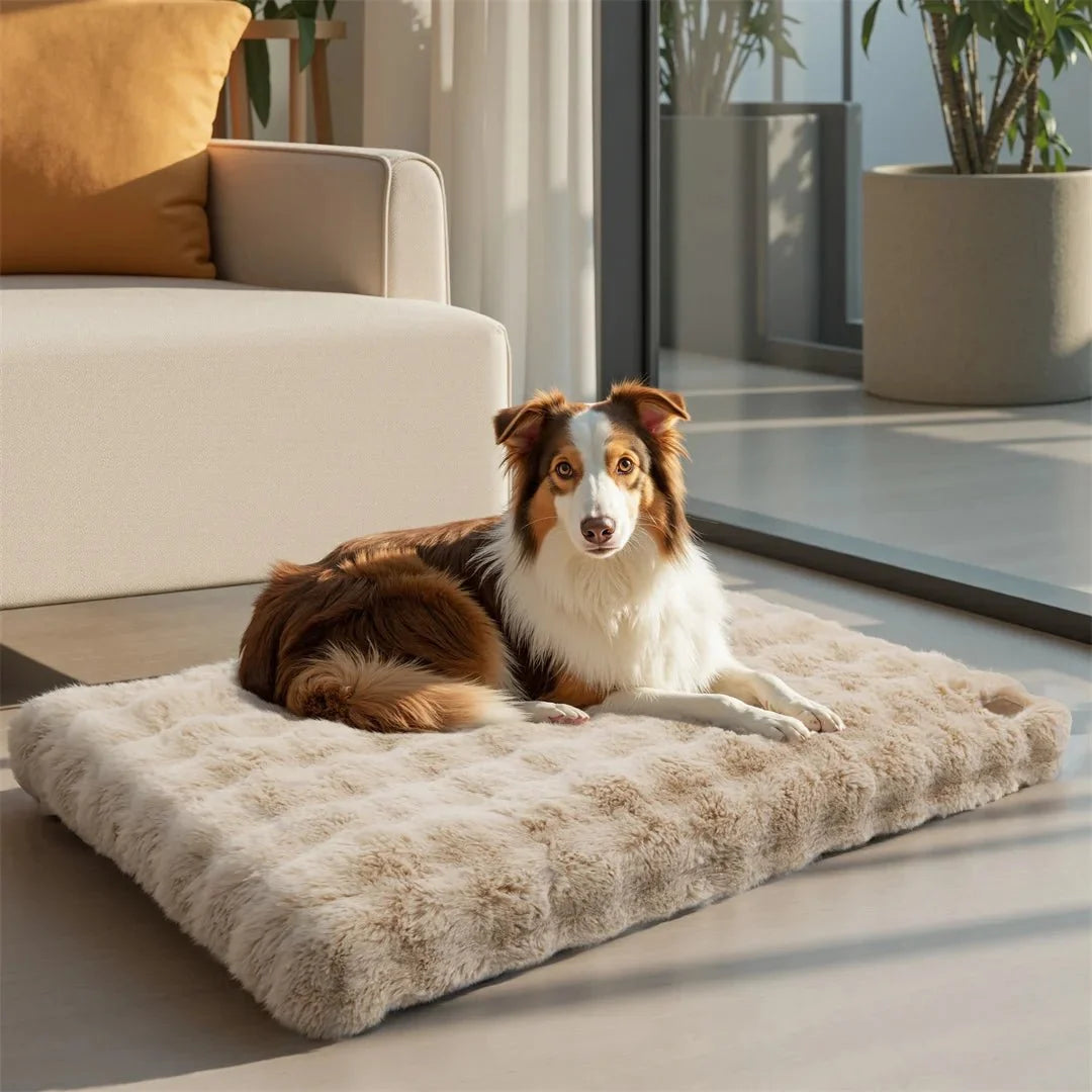 Round Cat Bed, Large Dog Bed with Soft Padding, Pet Beds for Dogs and Cats in Sizes M to 4XL_06