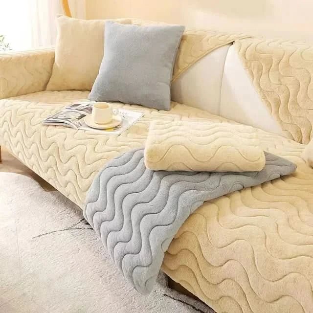 Sofa Covers, Non Slip Sofa Slipcover in Soft Polyester, Washable Sofa Protector for Upholstered Furniture_04