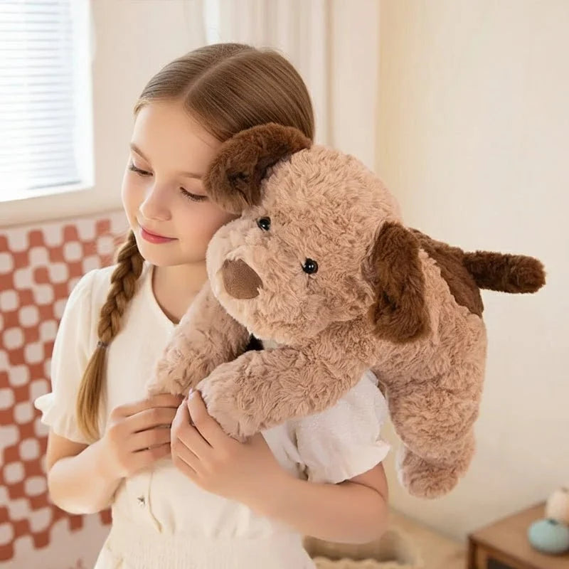 Plush Dog Pillow for Kids, Dog Teddy Hug Pillow, Stuffed Animal Plushie, Soft Toy for Nursery Decor_02
