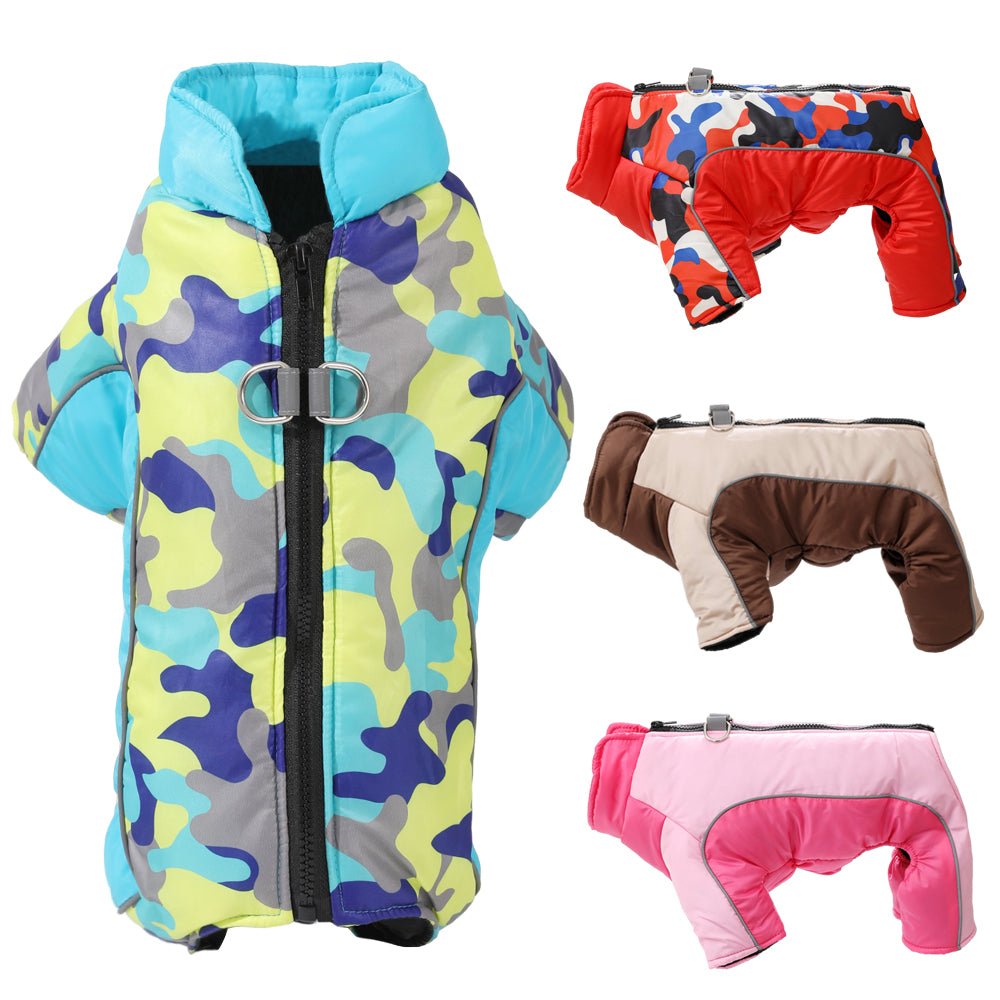 Dog Coat for Winter, Warm Winter Jacket for Dogs with Reflective Stripes, Water Repellent Dog Raincoat, Dog Clothes_15