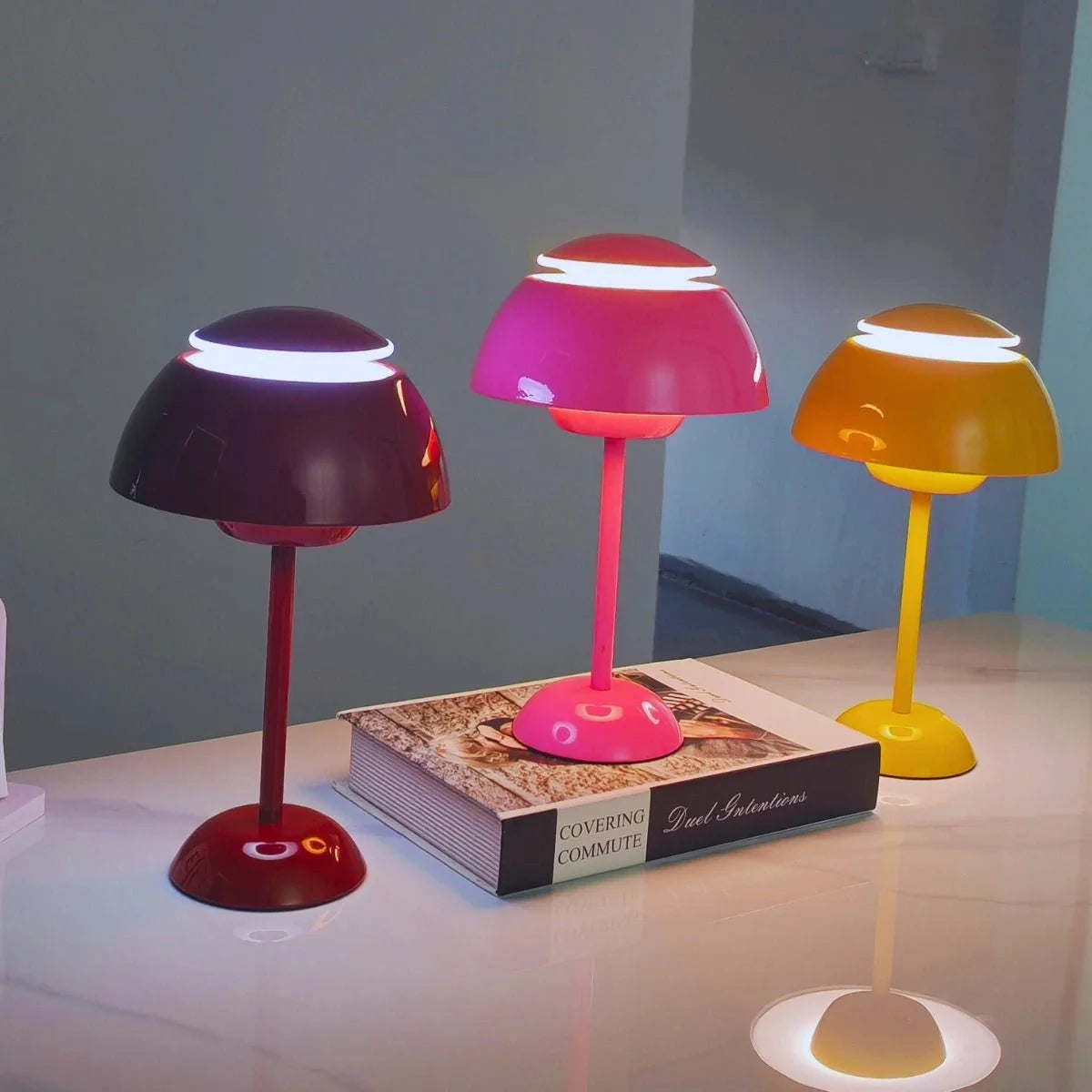 Table Lamps, Rechargeable Lamp with Dimmable Touch Control, Cordless LED Desk Lamps for Home and Office_02