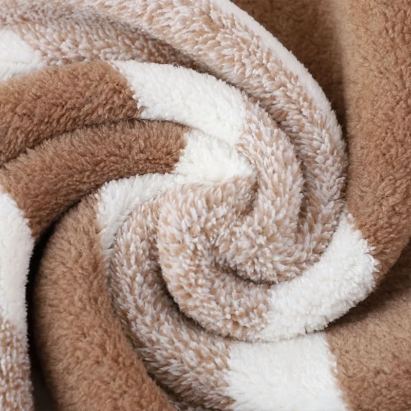Bath Towel Set of 8, Quick Dry Striped Microfibre Towels with 2 Hand Towels and 4 Face Cloths_04