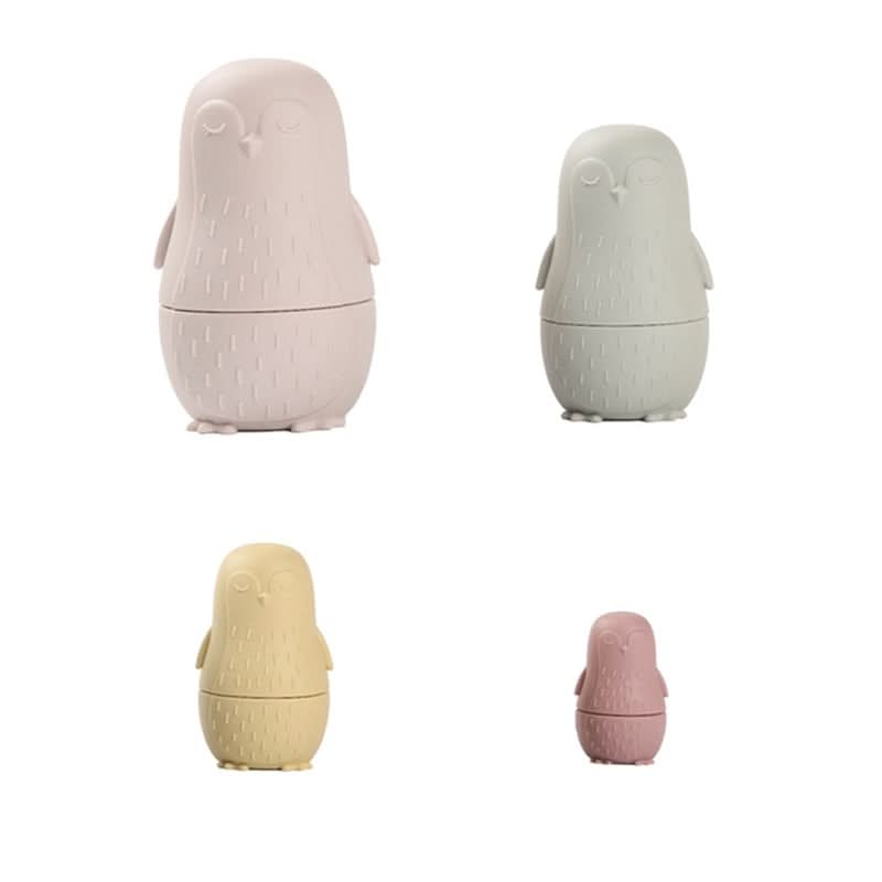 Silicone Nesting Dolls for Babies, Sensory Toys for 6 Month Old, Stacking Toy Bears or Penguins, Toys for 1 Year Old_16