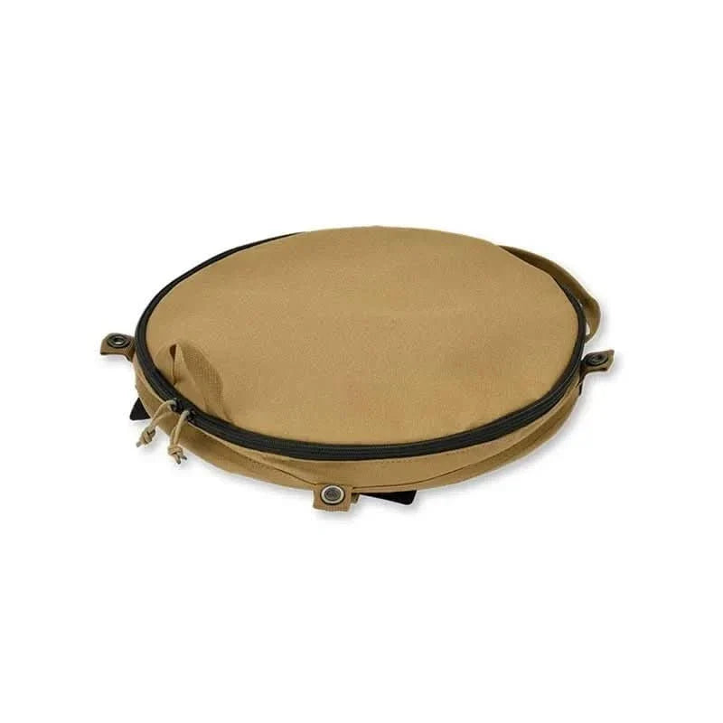 Outdoor Bin for Camping, Collapsible Camping Bin 20 Litre with PVC Lining, Camping Equipment for Festivals and BBQ_06