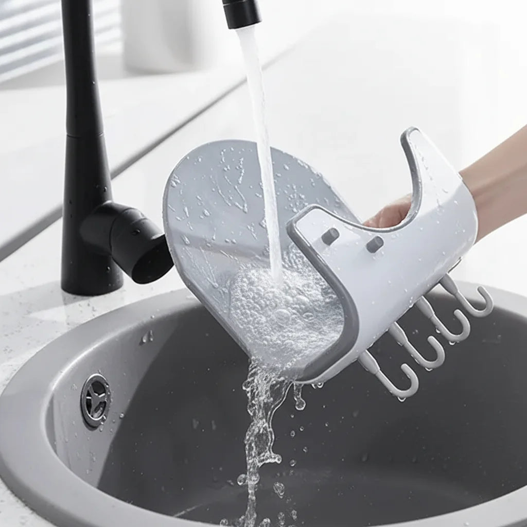 Pot Lid Holder Wall Mounted, U Shaped Pan Lid Rack for Kitchen Wall, Saucepan Lid Organiser for Kitchen Storage_02