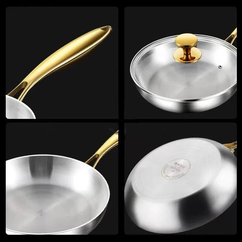 Stainless Steel Pans, Frying Pan for Induction Hob – image 6
