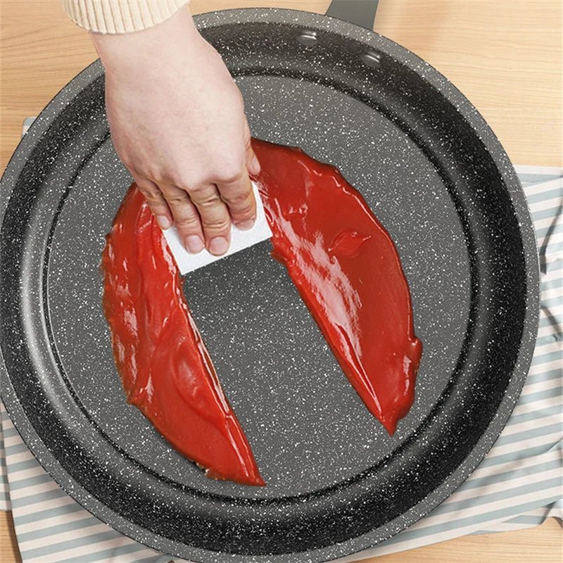 Non Stick Frying Pans, Stone Coated Frying Pan for Induction Hob, Non Stick Pan for Gas and Electric Hobs, 24-30 cm – image 5