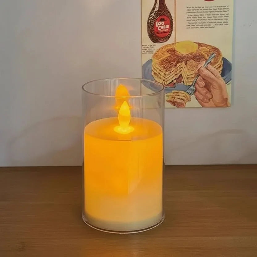 LED Candles Rechargeable, Battery Candles with Flickering Light, Flameless Candles for Home Decor and Bedroom Lighting_08