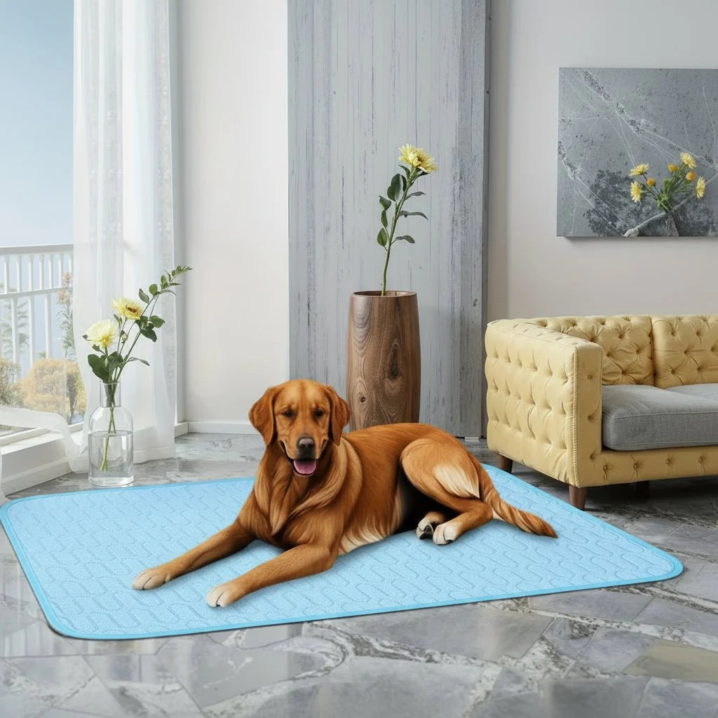 Dog Cooling Mat for Home and Travel, Cooling Mats for Dogs and Small Pets, Cooling Mat for Cats in Sizes M to XXL_03