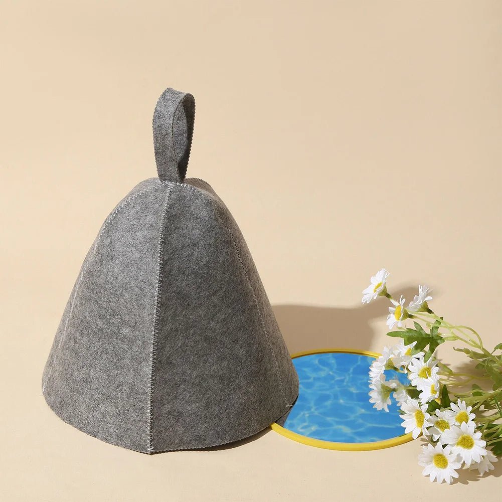 Sauna Hat in Turban Style, Insulating Hair Turban for Sauna and Steam Room