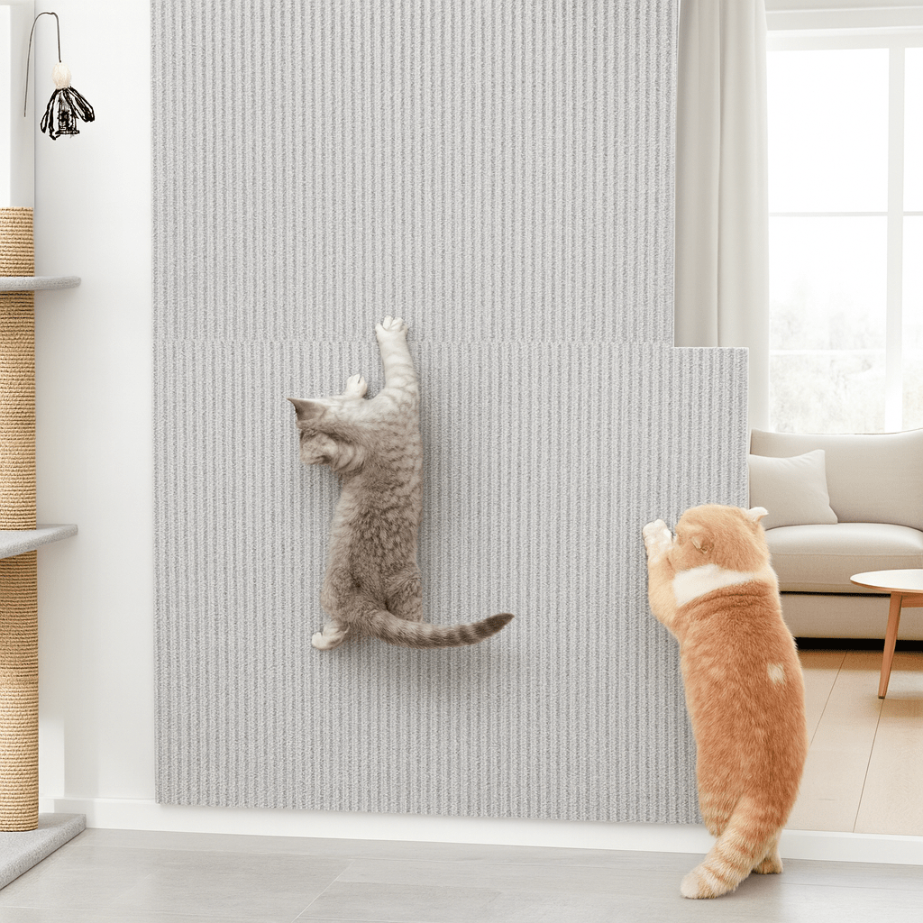 Cat Furniture Protector Self Adhesive, Cat Scratch Protectors for Furniture, Sofa Scratch Protector for Walls and Carpet