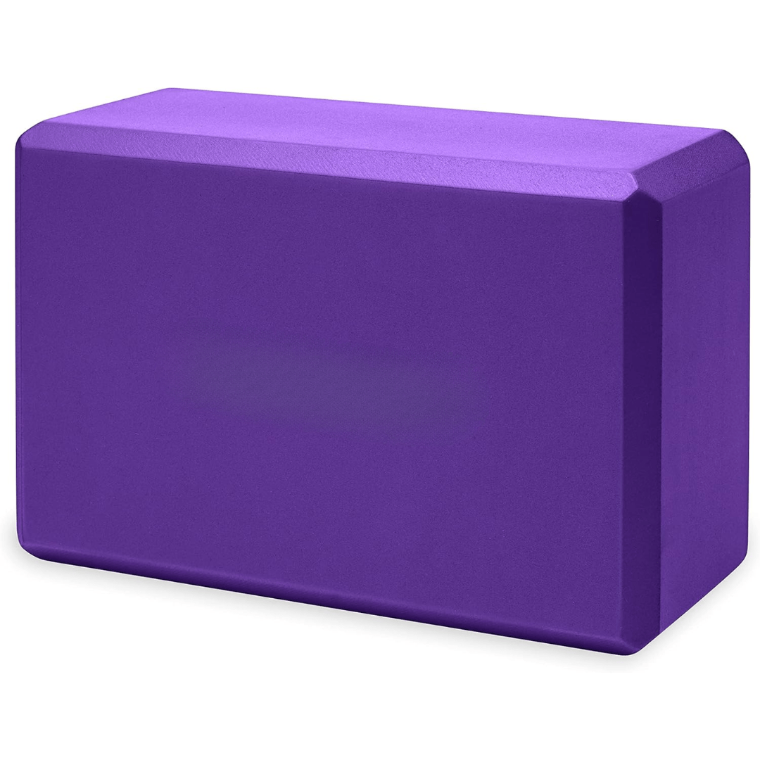 Yoga Blocks, Non Slip EVA Foam Block 23 x 15 x 10 cm, Pilates Equipment and Yoga Accessories for Meditation_09