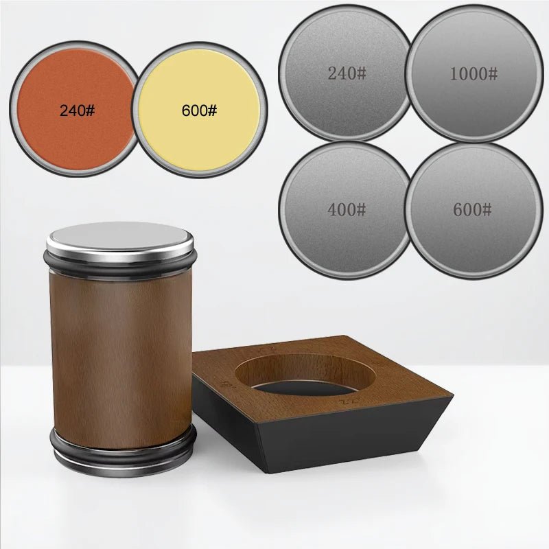Rolling Knife Sharpener with Diamond Wheel, Kitchen Knife Sharpener for Chef Knives – image 9