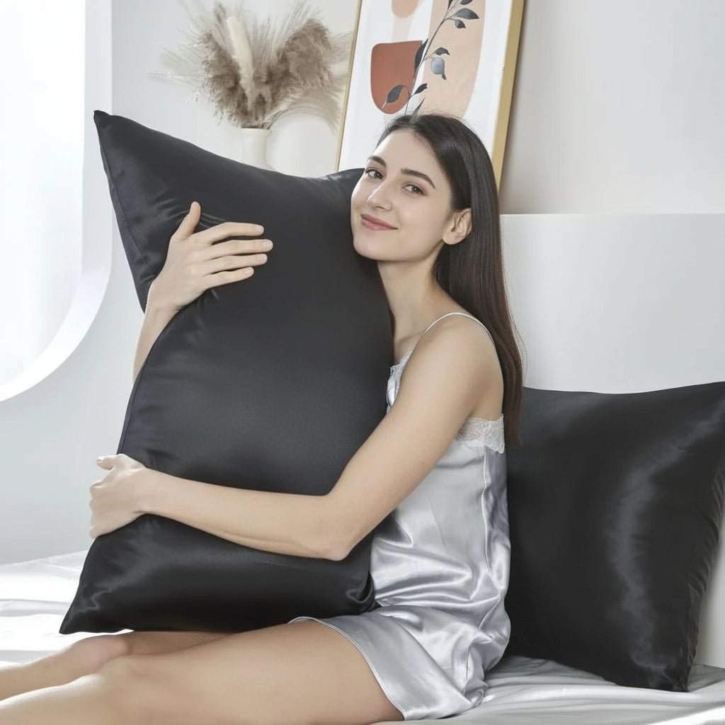 Silk Pillowcase, 25 Momme Mulberry Silk Pillowcase for Hair and Skin – image 13