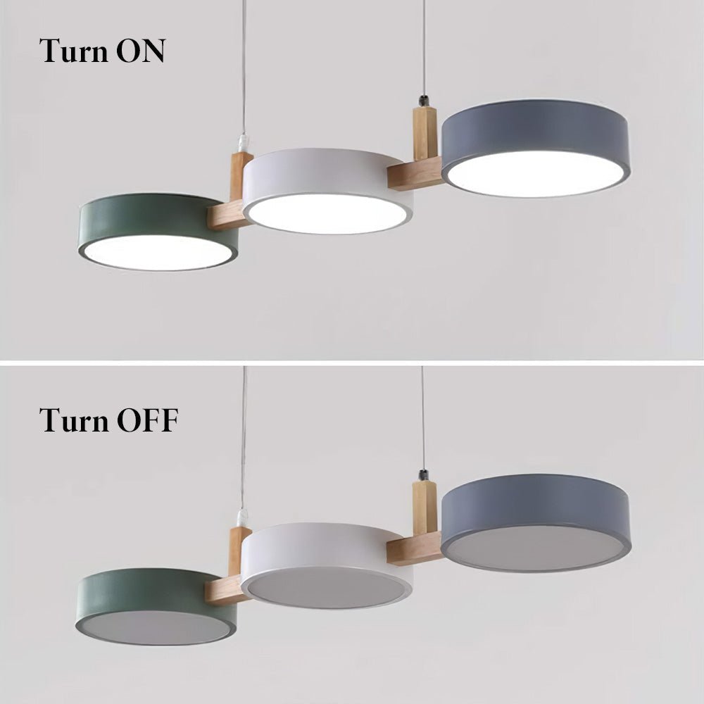 LED Ceiling Light Pendant, Scandinavian Pendant Light in Wood and Iron, Kitchen Pendant Lights for Dining Table_07