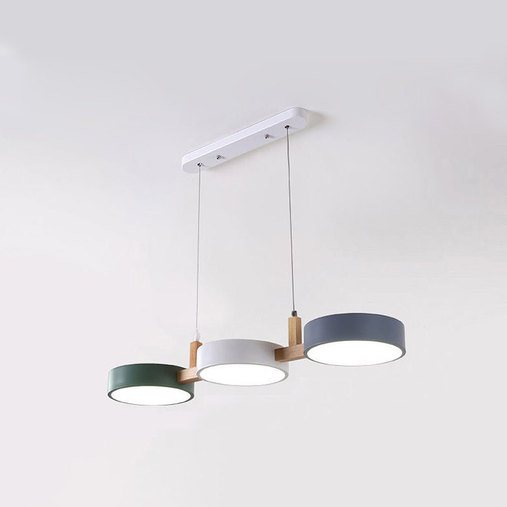 LED Ceiling Light Pendant, Scandinavian Pendant Light in Wood and Iron, Kitchen Pendant Lights for Dining Table_08