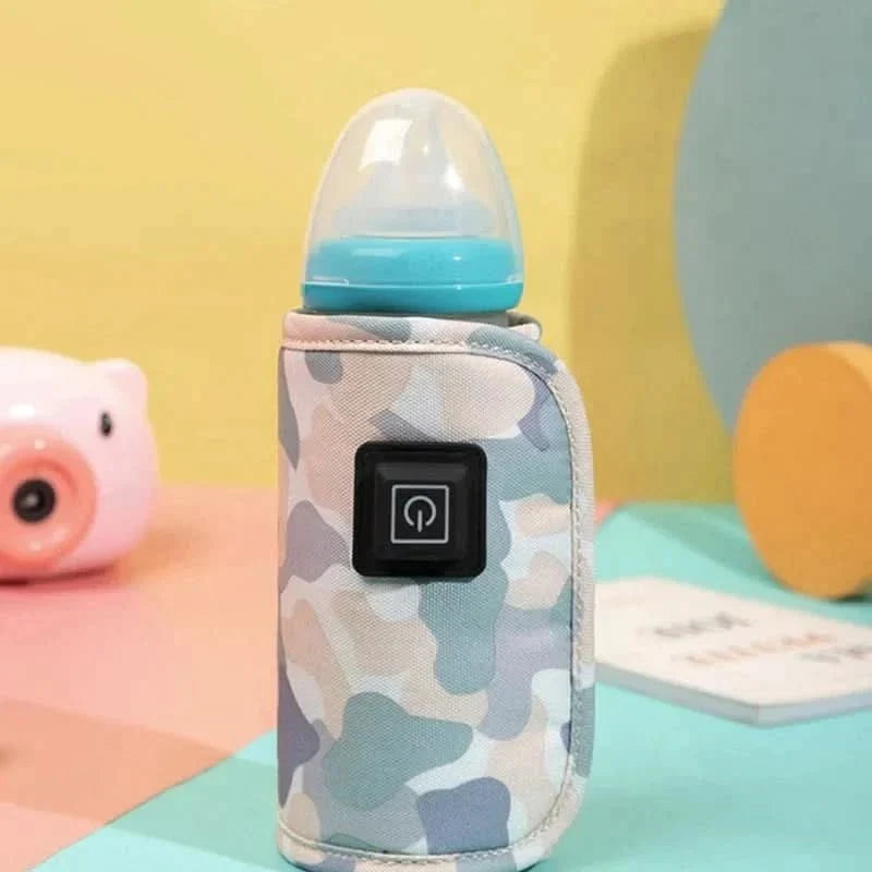 Portable Bottle Warmer with USB, Baby Bottle Warmer for Travel, Milk Warmer with LED Indicator, Baby Essentials_11