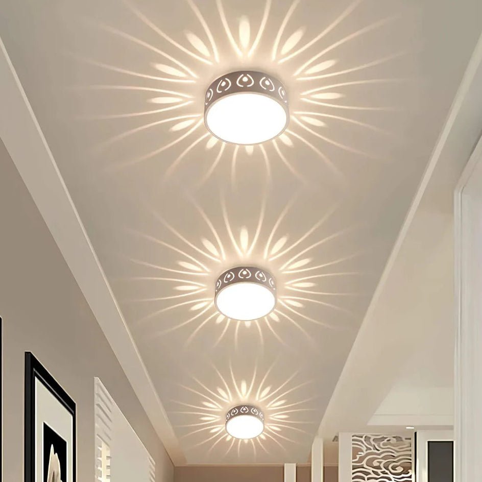 LED Ceiling Lights, Ultra Slim Flush Ceiling Light, Round Ceiling Lamp for Indoor and Covered Outdoor Use_01