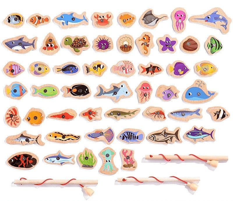 Magnetic Fishing Game with Rods, Fine Motor Skills Toys – image 6