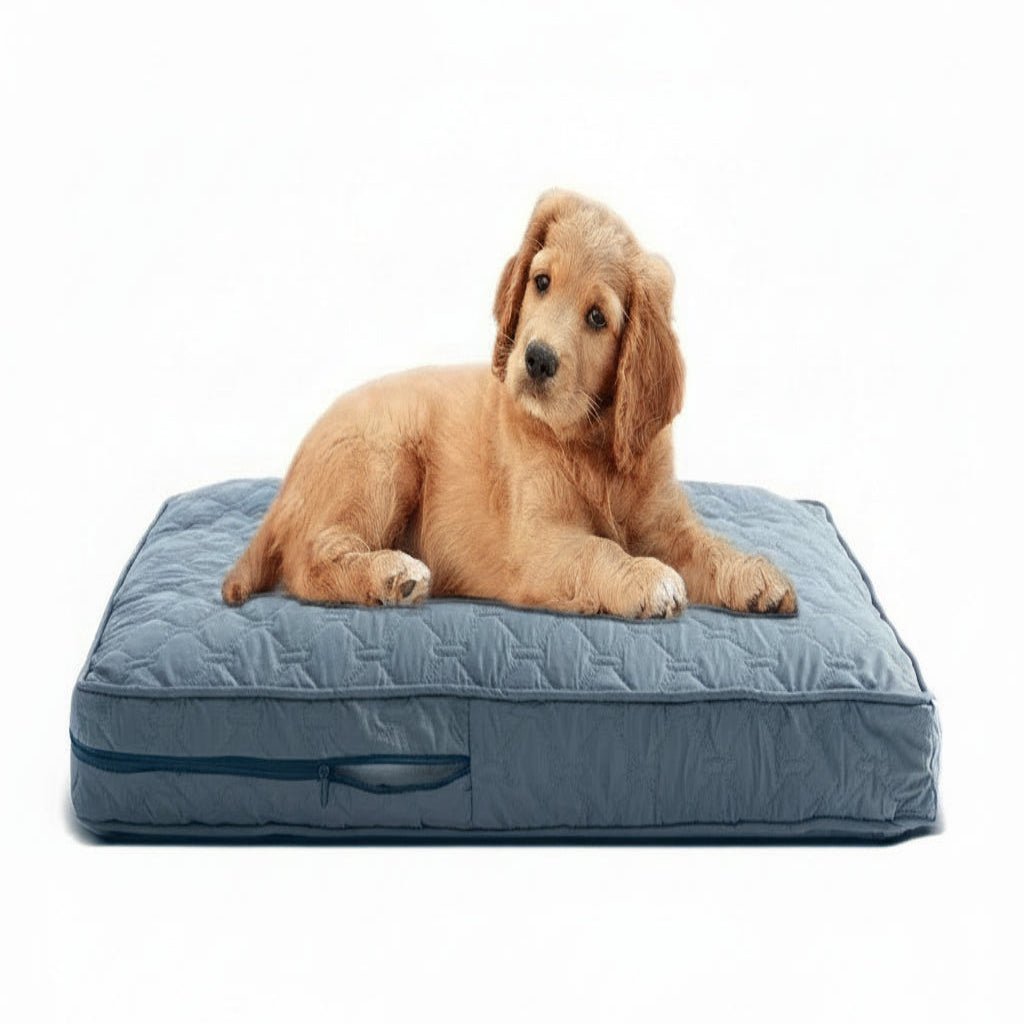 Dog Bed Covers for Large Dogs, Removable Waterproof Dog Bed Cover with Zip – image 8