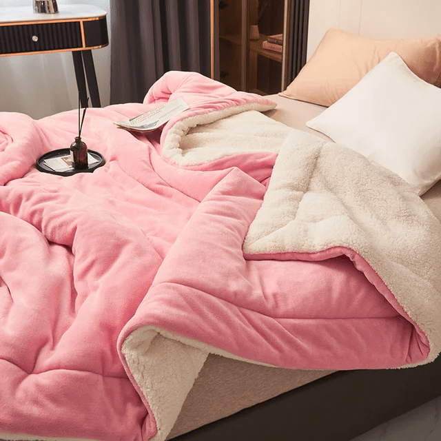 Throw Blanket, Flannel Fleece Blanket for Bed and Sofa, Soft Sofa Throw, Machine Washable Bed Throw_09