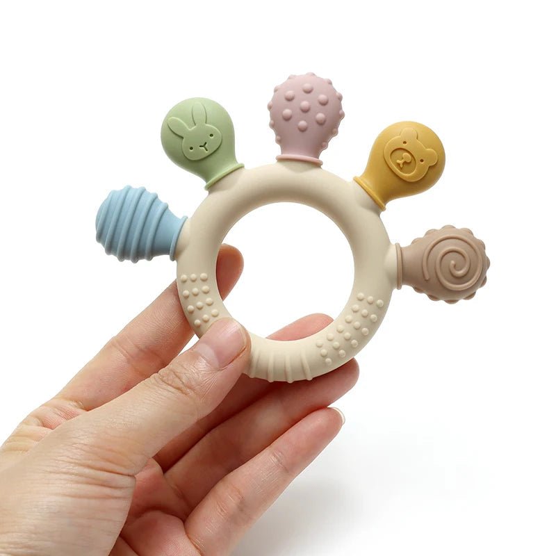 Newborn Teethers, BPA Free Teething Toy for Sore Gums – image 5