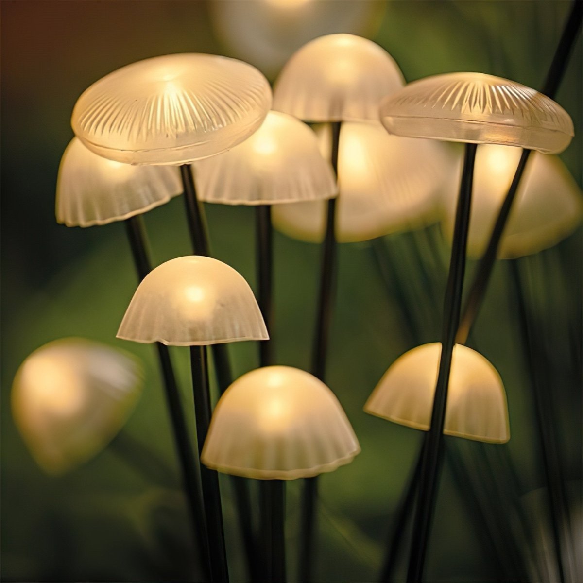 Solar Garden Lights, 10 Pack Solar Mushroom Lights for Garden Decor, Solar Lights Outdoor for Path and Patio