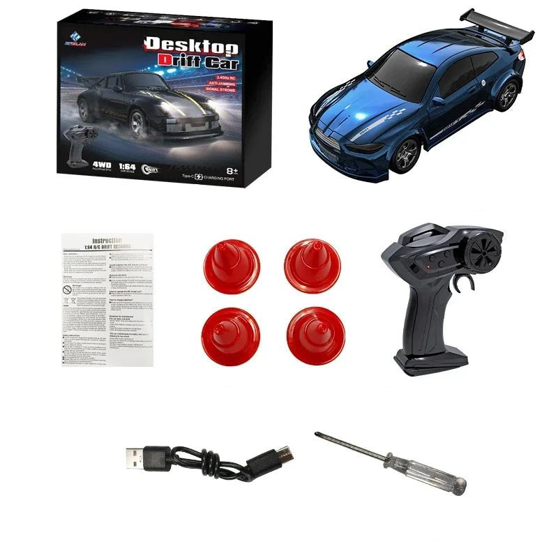 Mini RC Car 4WD, Drift RC Car with USB Rechargeable Battery – image 11