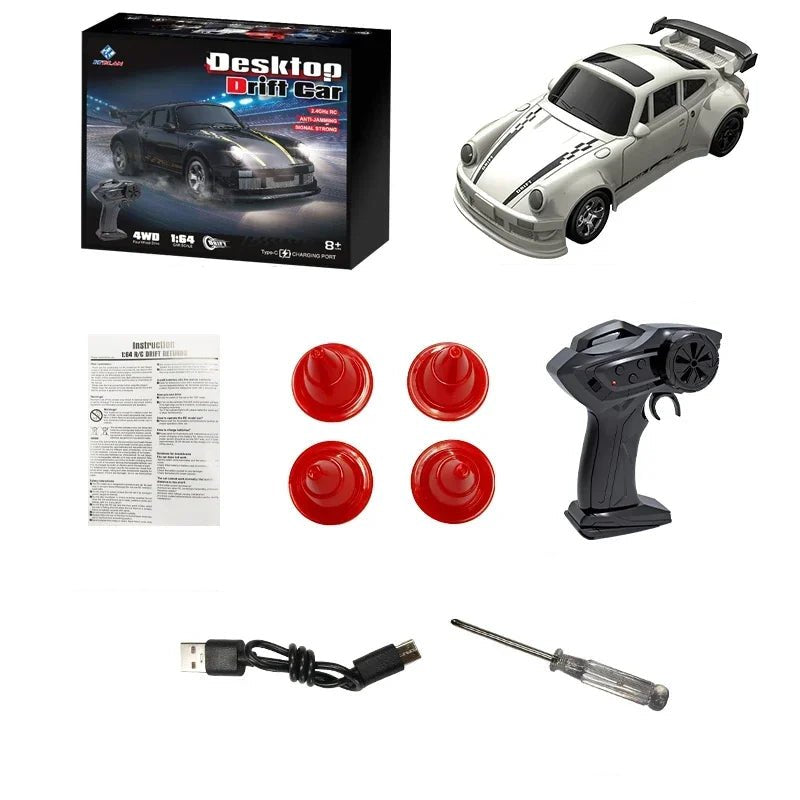 Mini RC Car 4WD, Small Remote Control Car for Indoor Tracks and Outdoor Play – image 12