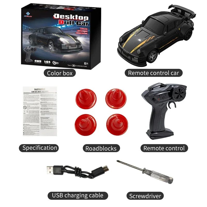 Mini RC Car 4WD, Small Remote Control Car for Indoor Tracks and Outdoor Play – image 18