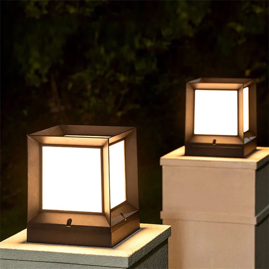 Garden Lights Mains Powered, Modern LED Outdoor Floor Lamp, Driveway Lights for Paths, IP65 Outdoor Lighting_01