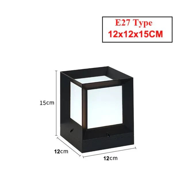 Garden Lights Mains Powered, Modern LED Outdoor Floor Lamp, Driveway Lights for Paths, IP65 Outdoor Lighting_05