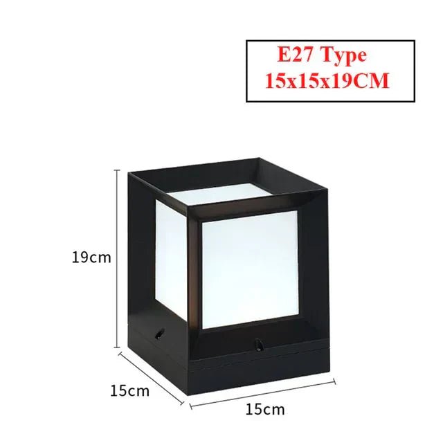 Garden Lights Mains Powered, Modern LED Outdoor Floor Lamp, Driveway Lights for Paths, IP65 Outdoor Lighting_06