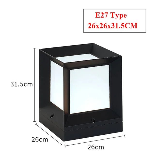 Garden Lights Mains Powered, Modern LED Outdoor Floor Lamp, Driveway Lights for Paths, IP65 Outdoor Lighting_08
