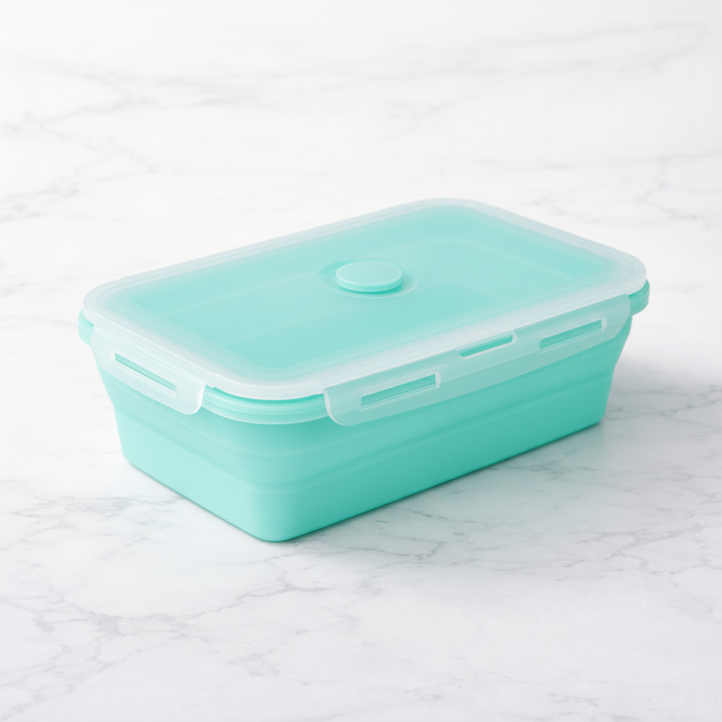 Collapsible Food Storage Containers, Silicone Food Containers with Lids – image 11
