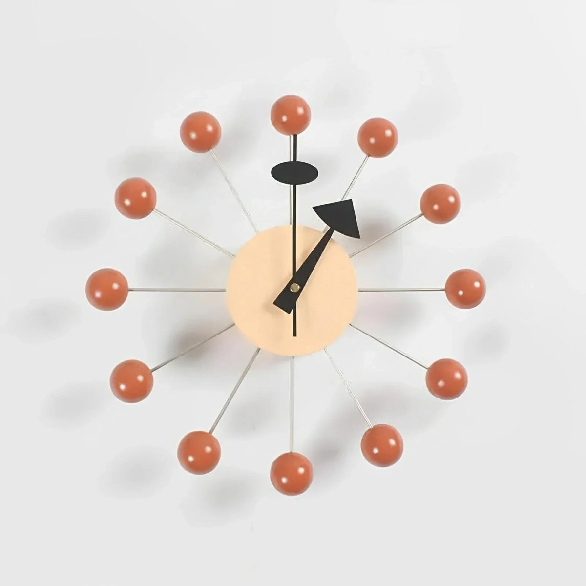 Wall Clocks for Living Room, Silent Sunburst Wall Clock 32 cm – image 4