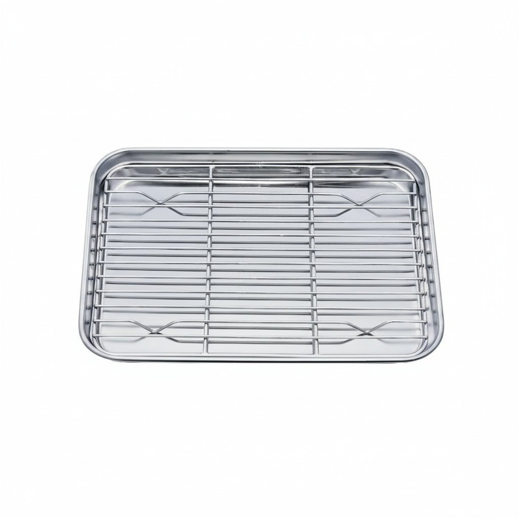 Baking Tray with Rack, Stainless Steel Baking Tray Set with Removable Cooling Rack, Oven Tray for Roasting and Baking_08