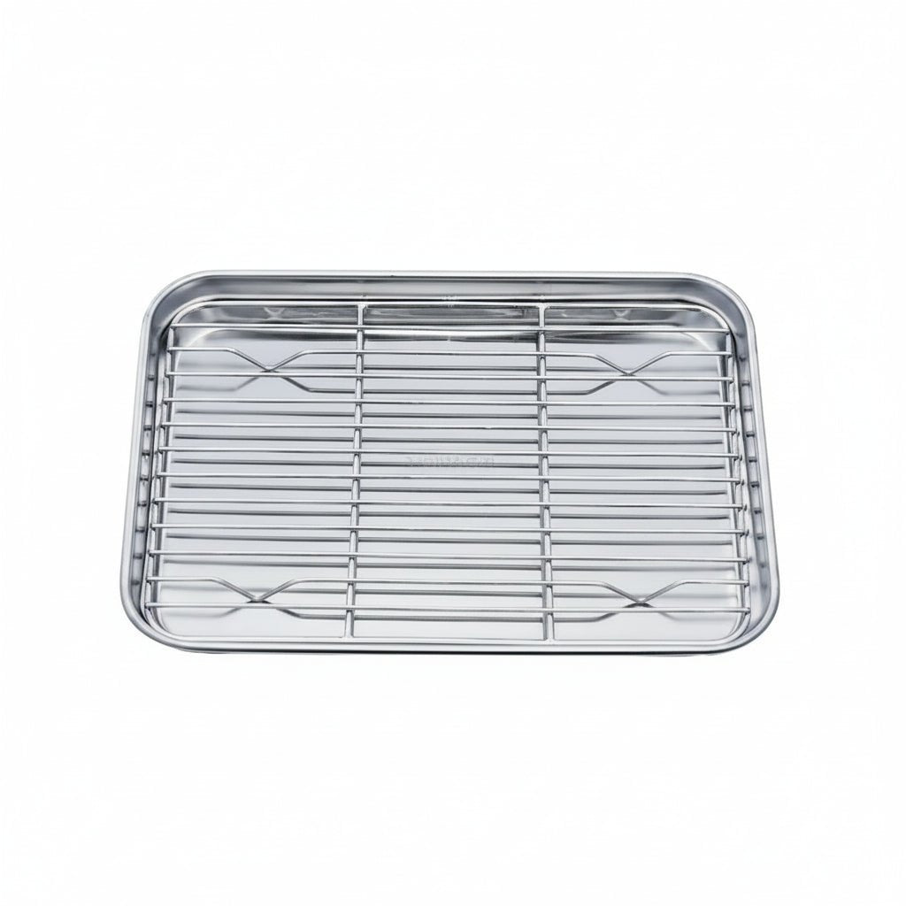 Baking Tray with Rack, Stainless Steel Baking Tray Set with Removable Cooling Rack, Oven Tray for Roasting and Baking_09