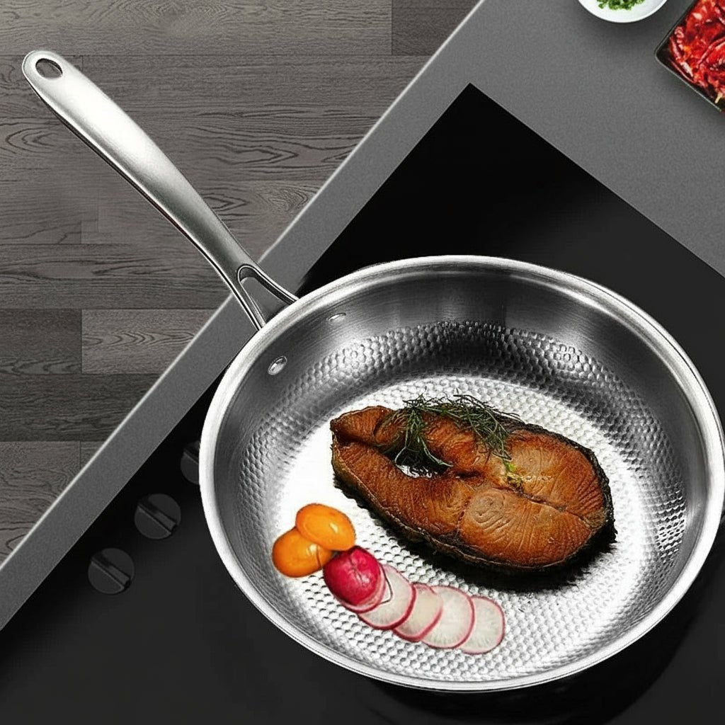 Stainless Steel Pans, Frying Pan for Induction Hob – image 5