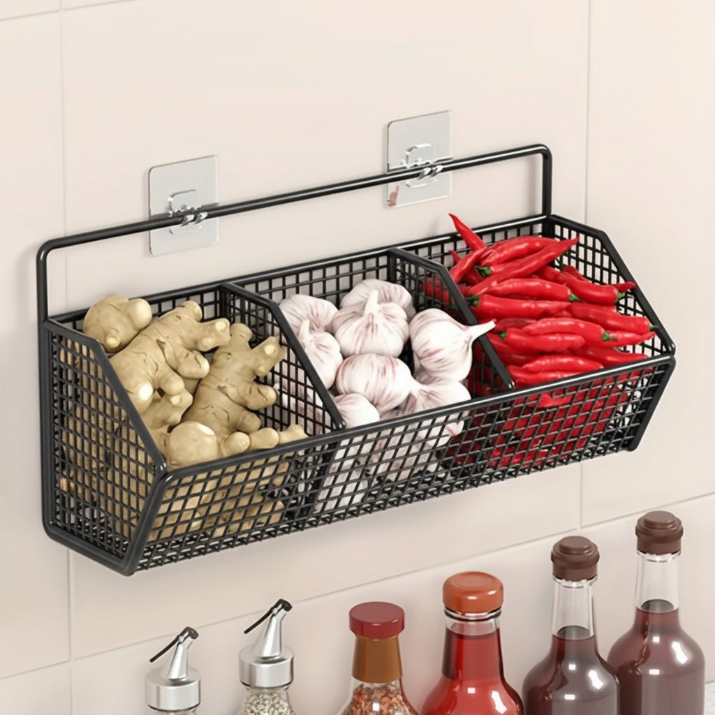 Storage Baskets Wall Mounted, Wall Storage for Pantry – image 4