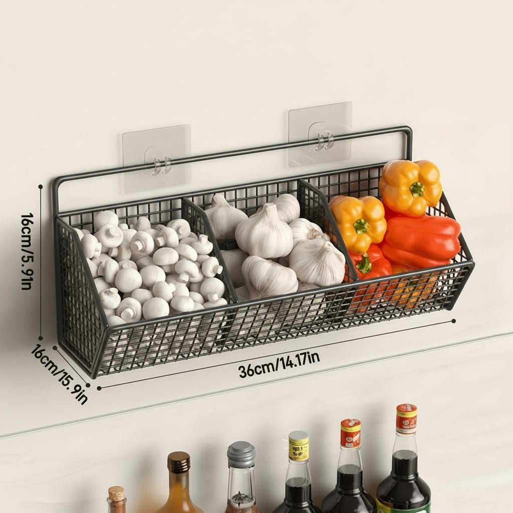 Storage Baskets Wall Mounted, Wall Storage for Pantry – image 7