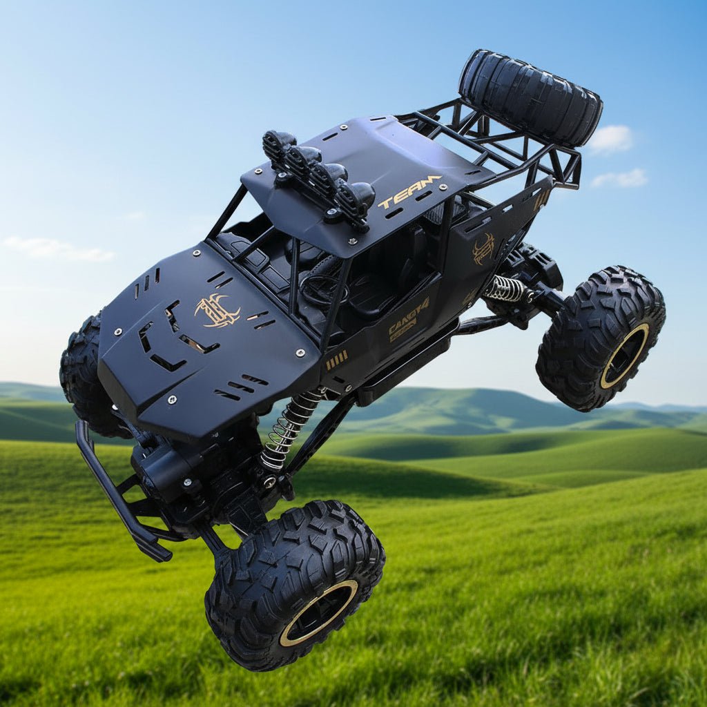 RC Monster Truck, 4x4 Remote Control Car with LED Headlights, Off Road RC Car, Toy Monster Truck for Kids_02